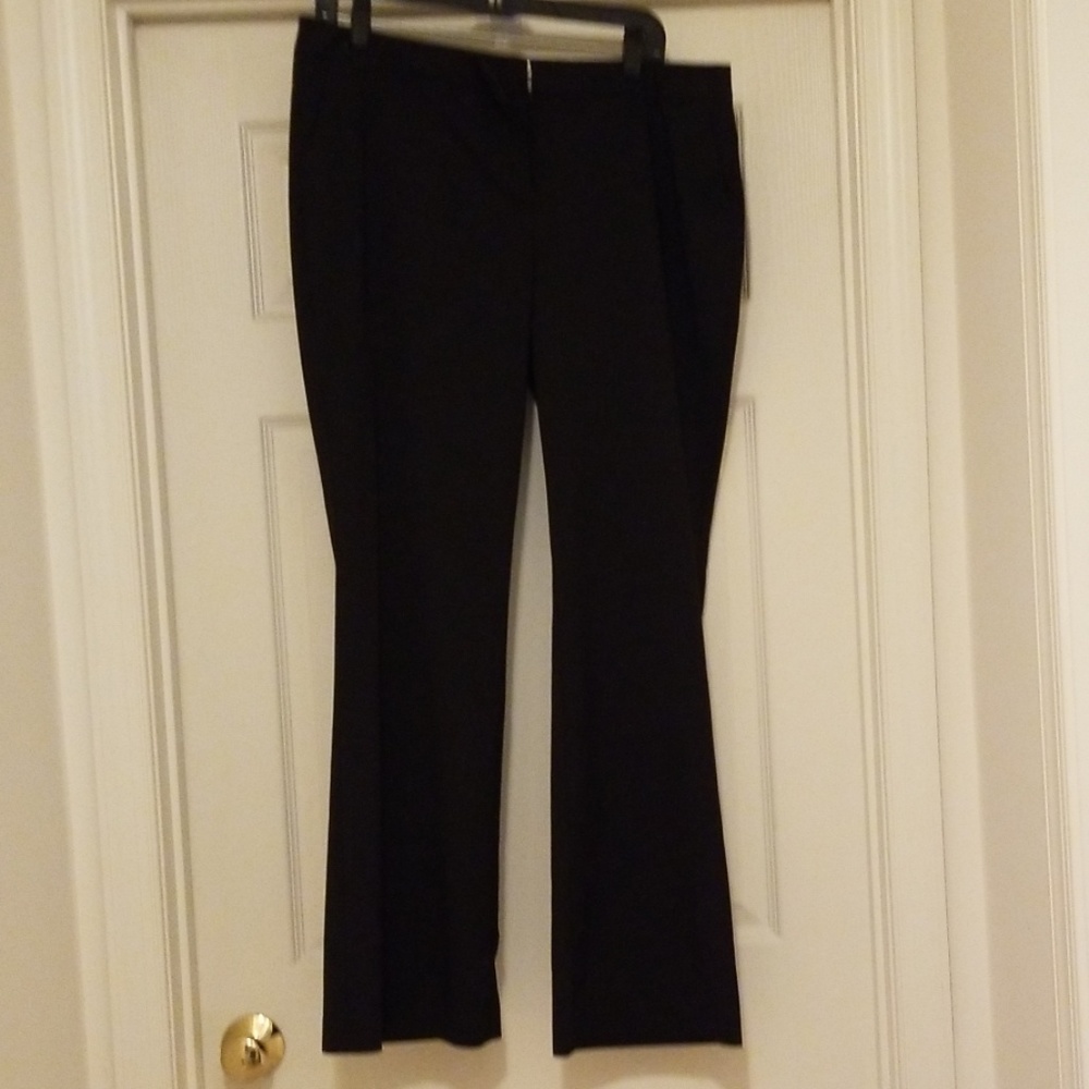NY&C Black modern fit boot cut trousers, sz 14